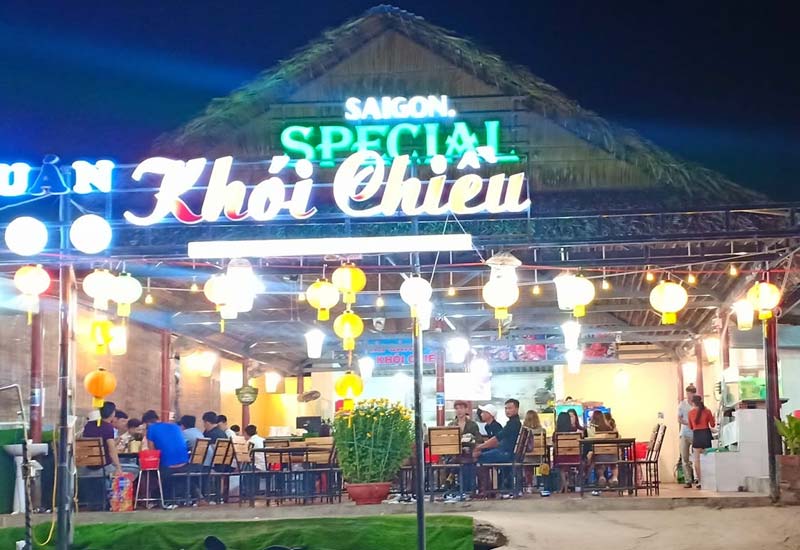 Quán Khói Chiều - Nhà hàng hải sản tươi sống ở đảo Lý Sơn