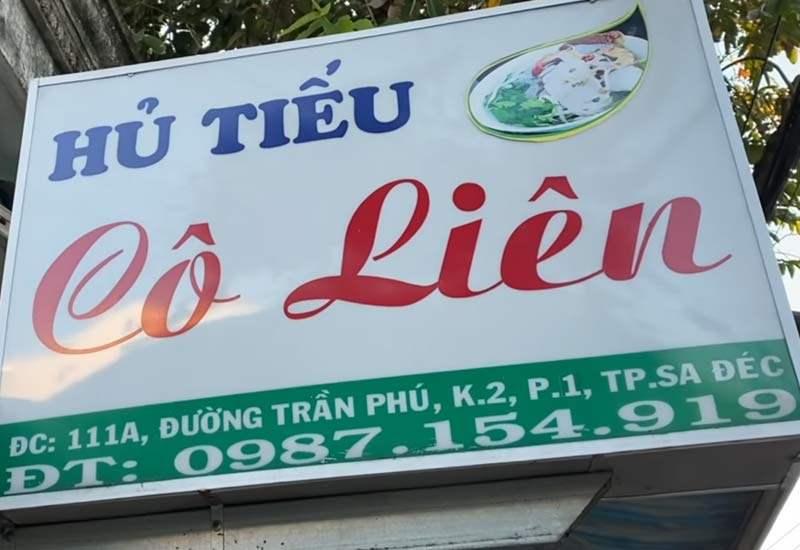 Hủ tiếu Cô Liên - Sa Đéc