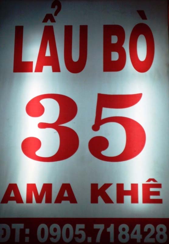 Quán Lẩu Bò 35 Ama Khê