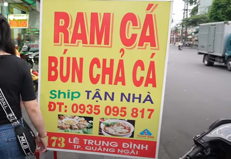 Ram Cá - Bún Chả Cá ở 173 Lê Trung Đình, Thành phố Quảng Ngãi