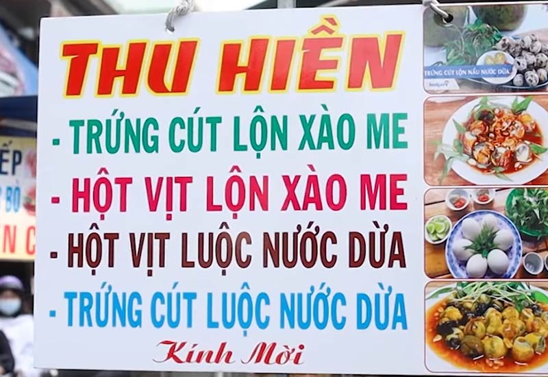 Hột Vịt Lộn - Thu Hiền - 418/44 Lê Hồng Phong