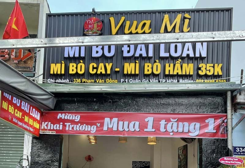 Vua Mì - 336 Phạm Văn Đồng