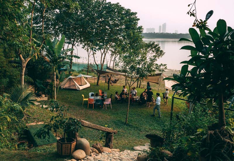 Vườn Của Ngoại - Địa điểm cắm trại & BBq tại Long Biên, Hà Nội
