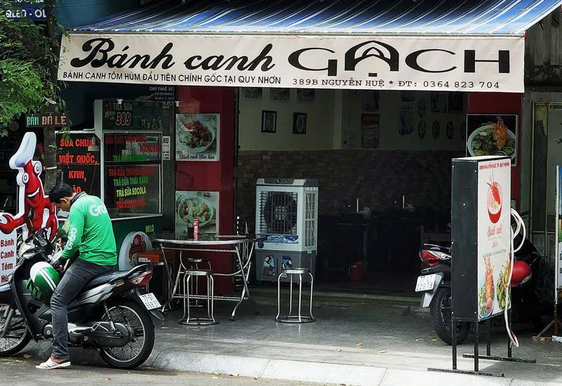 Địa chỉ Bánh Canh Gạch 389 Nguyễn Huệ, Trần Phú, Thành phố Quy Nhơn, Bình Định