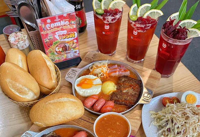 Cột Điện Quán - Đệ Nhất Bánh Mỳ Chảo 78 Chùa Láng, Đống Đa, Hà Nội