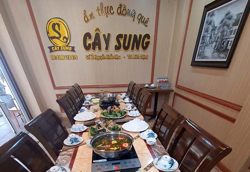 Nhà hàng Cây Sung 2 Nguyễn Khắc Nhu, Thị Trấn Bích Động, Việt Yên, Bắc Giang