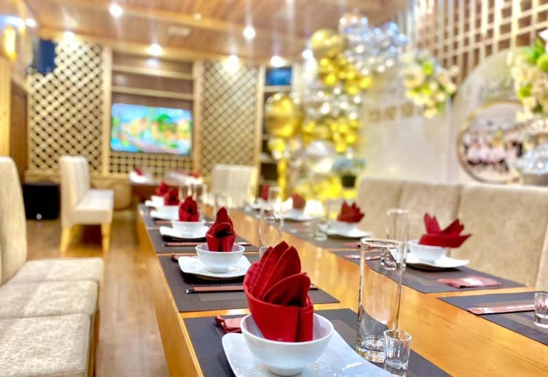 Anh & Em Restaurant tại Ngõ 2 phố Trần Quang Sơn, Liên Bảo, Thành phố Vĩnh Yên, Vĩnh Phúc