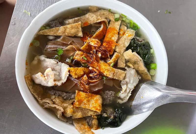 Bún Riêu Cua - Bánh đa cua tại Làng Kỳ Sơn, Xã Tân Trào, huyện Kiến Thụy, thành phố Hải Phòng