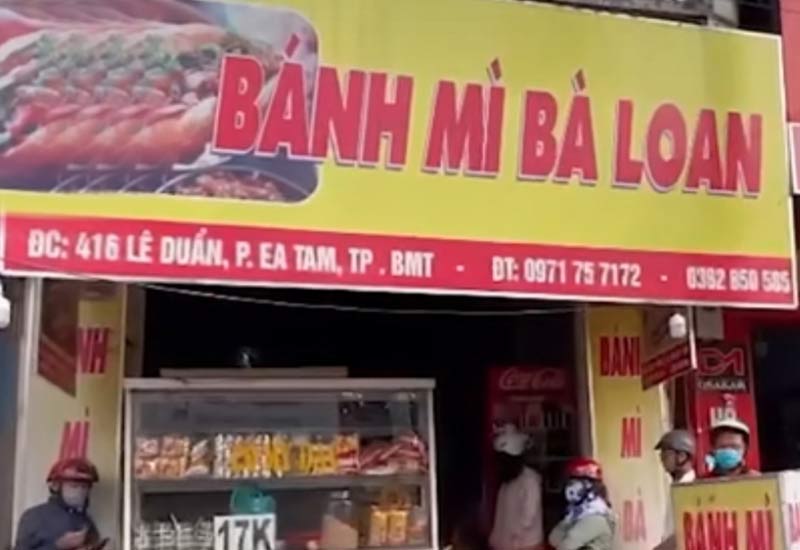 Bánh Mì Bà Loan 416 Lê Duẩn, Thành phố Buôn Ma Thuột, Đắk Lắk