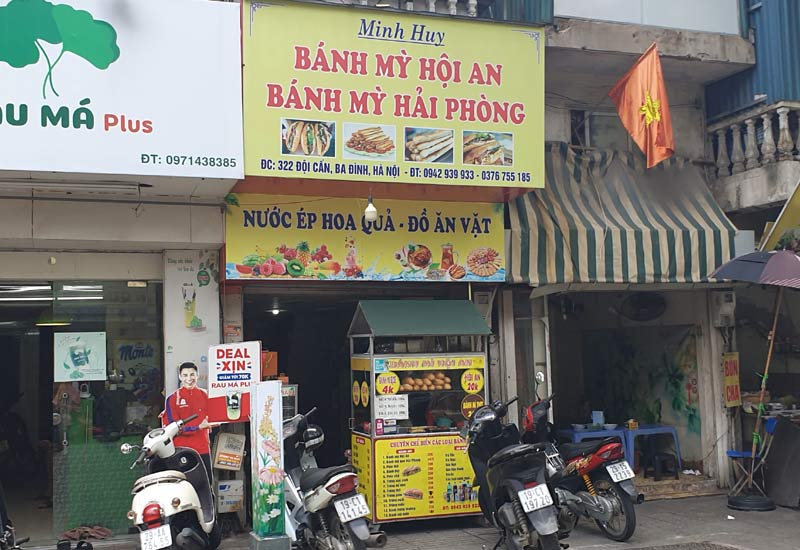 Bánh Mỳ Hội An - Bánh Mỳ Hải Phòng 322 Đội Cấn, Ba Đình, Hà Nội