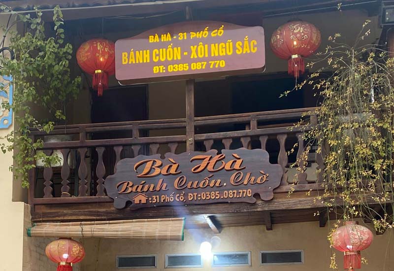 Quán Bánh Cuốn - Xôi Ngũ Sắc Bà Hà 31 Phố Cổ, Thị trấn Đồng Văn, Hà Giang