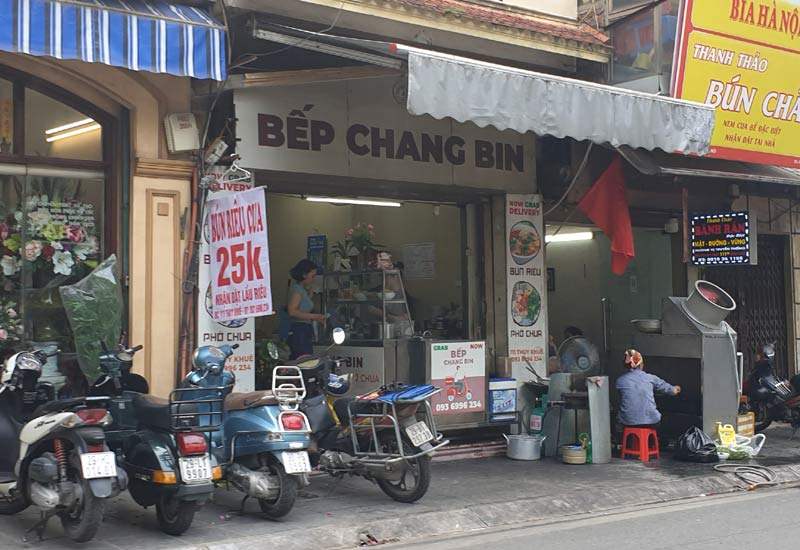 Bếp Chang Bin - canh bún cua, phở chua, lẩu riêu cua 111 Thụy Khuê, Tây Hồ, Hà Nội 