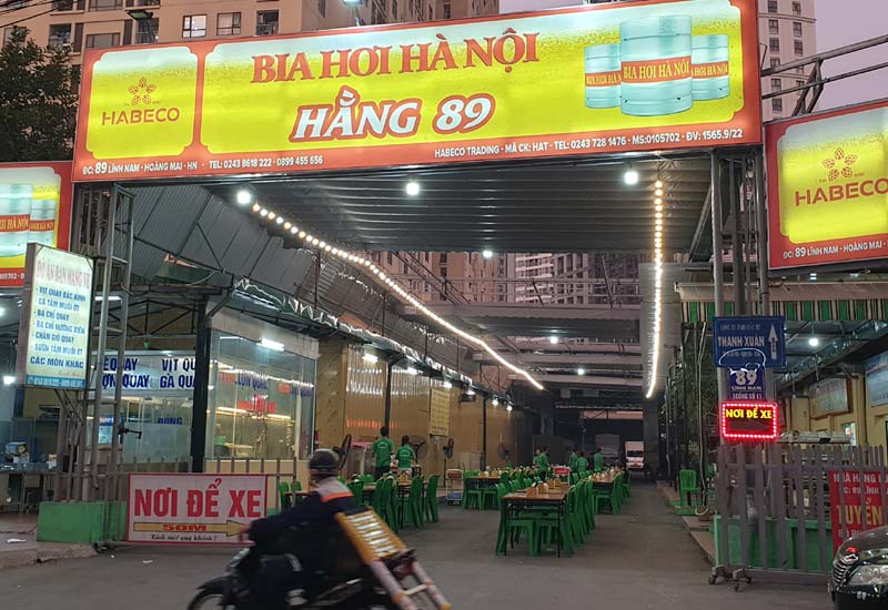 Nhà hàng Lucky – Bia Hằng 89 - Bia Hơi Hà Nội 89 Lĩnh Nam, Hoàng Mai, Hà Nội