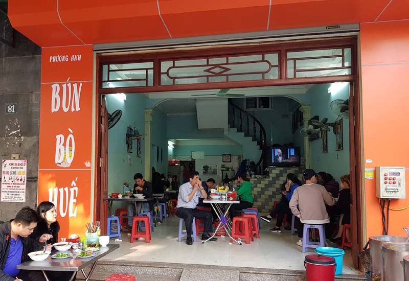 Bún Bò Huế Phương Anh ở Đường Tô Hiệu, P. Ninh Xá, Bắc Ninh