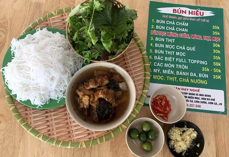 Bún Hiếu - Bún Chả - Bún Dọc Mùng 12 K6A ngõ 48 Tạ Quang Bửu, Phường Bách Khoa, Hai Bà Trưng, Hà Nội