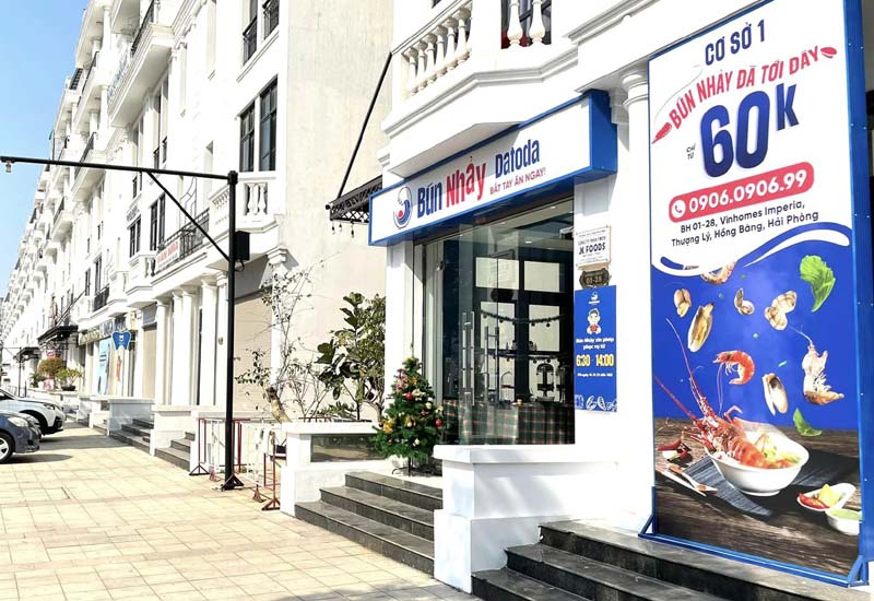 Bún Nhảy Datoda tại BH01.28 Vinhomes Imperial, Bạch Đằng, Thượng Lý, Hồng Bàng, Hải Phòng