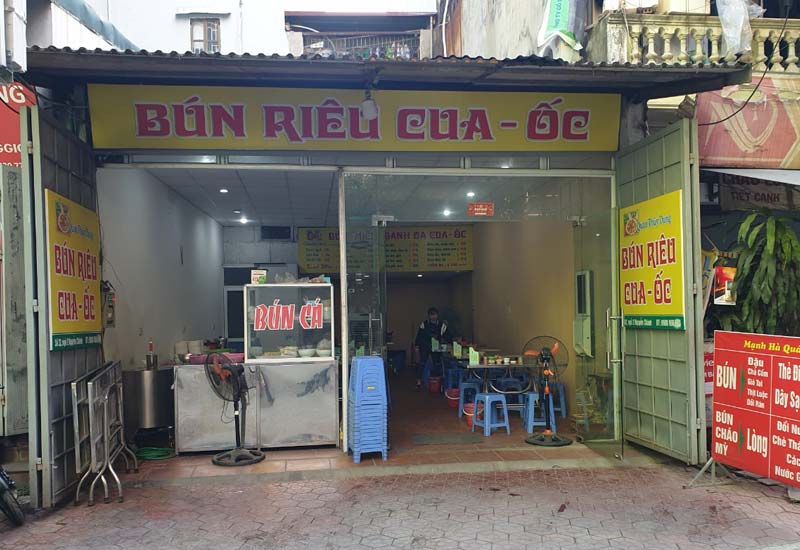 Quán Bún Riêu Cua - Ốc Thùy Dung 32 ngõ 2 Nguyễn Chánh, Trung Hòa, Cầu Giấy, Hà Nội