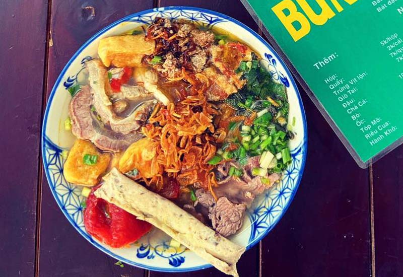 Bún Riêu Tóp Mỡ Cổ Truyền 