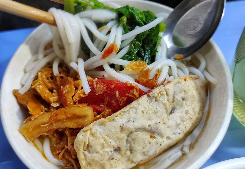 Canh Bún Cua ở Ngõ chợ Thanh Hà, Hoàn Kiếm, Hà Nội