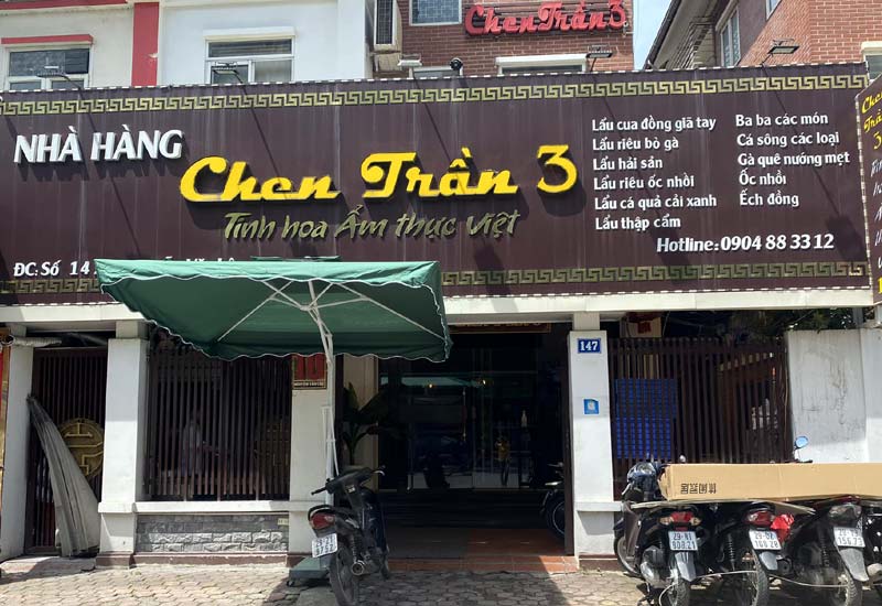 Nhà Hàng Chen Trần 3 ở 147 Nguyễn Văn Lộc, Khu đô thị Mỗ Lao, Hà Đông, Hà Nội