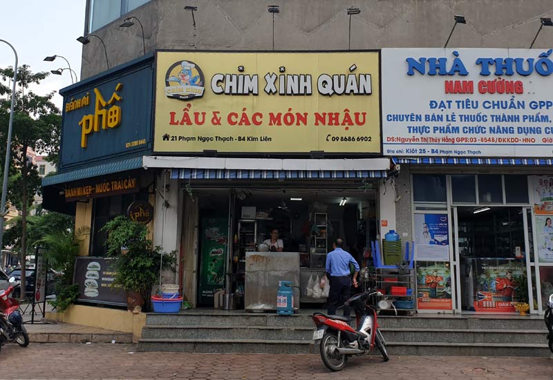 Chim Xinh Quán ở B4-B7 Kim Liên, Ngõ 21 Phạm Ngọc Thạch, Đống Đa, Hà Nội