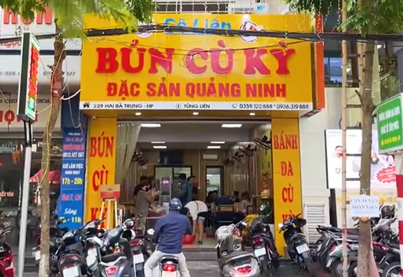 Cô Liên Bún Cù Kỳ 229 Hai Bà Trưng, Lê Chân, Hải Phòng