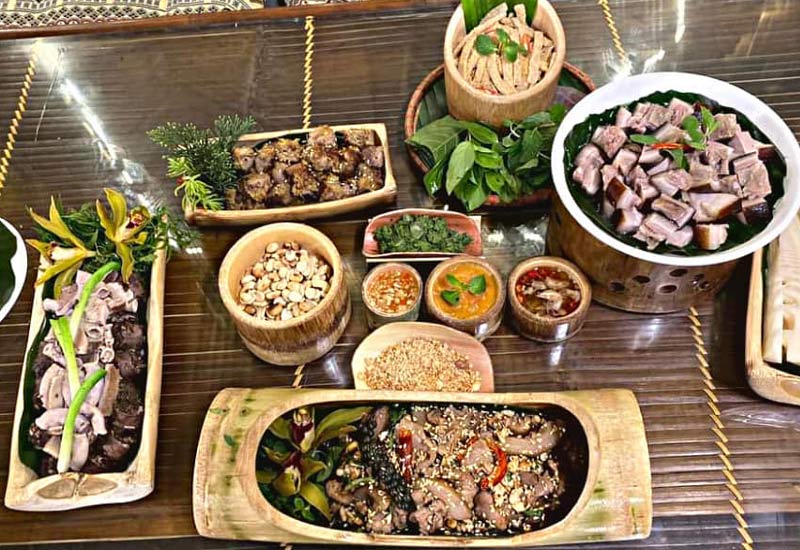 Nhà Hàng Pù Luông Mây Home & Cafe ở Bản Báng, Thành Sơn, Bá Thước, Thanh Hoá