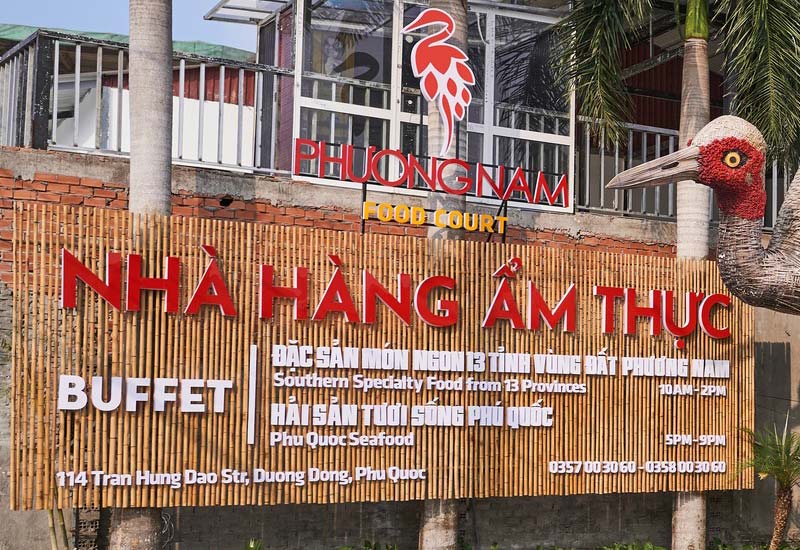 Phương Nam Food Court - Nhà hàng Ẩm thực Tây Nam Bộ ở 114 Trần Hưng Đạo, Dương Đông, Phú Quốc