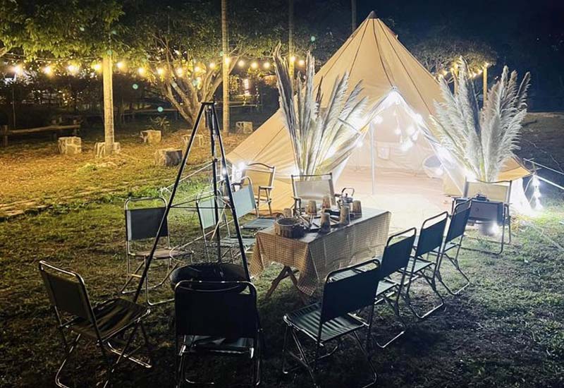 Vườn Anh Nông Dân - Địa điểm cắm trại qua đêm tại Thôn 4, xã Thiên Hương, huyện Thủy Nguyên, Hải Phòng