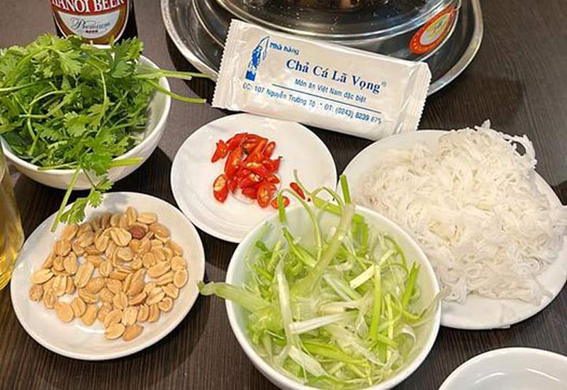 Nhà hàng Chả Cá Lã Vọng 107 Nguyễn Trường Tộ, Ba Đình, Hà Nội