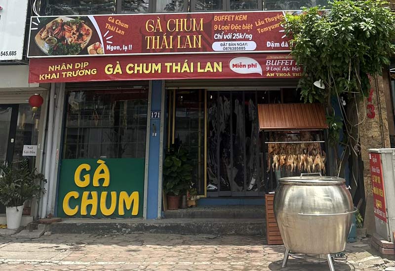 Gà Chum Thái Lan 171 Quan Hoa, Cầu Giấy, Hà Nội