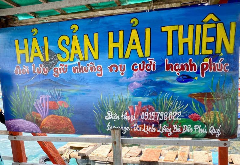 Bè Cá Hải Thiện ở Khu Lạch Dù, Tam Thanh, Phú Quý, Bình Thuận