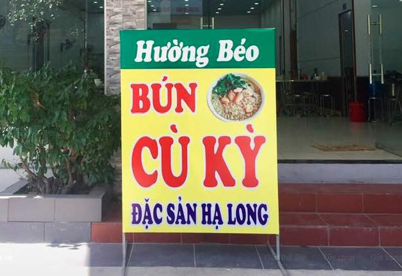 Bún Cù Kỳ Hường Béo ở Tổ 5, Khu 9, Đường Tấn Mài, Bãi Cháy, Hạ Long, Quảng Ninh