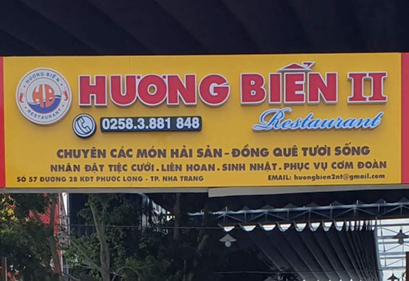 Nhà Hàng Hương Biển II - KDT Phước Long 