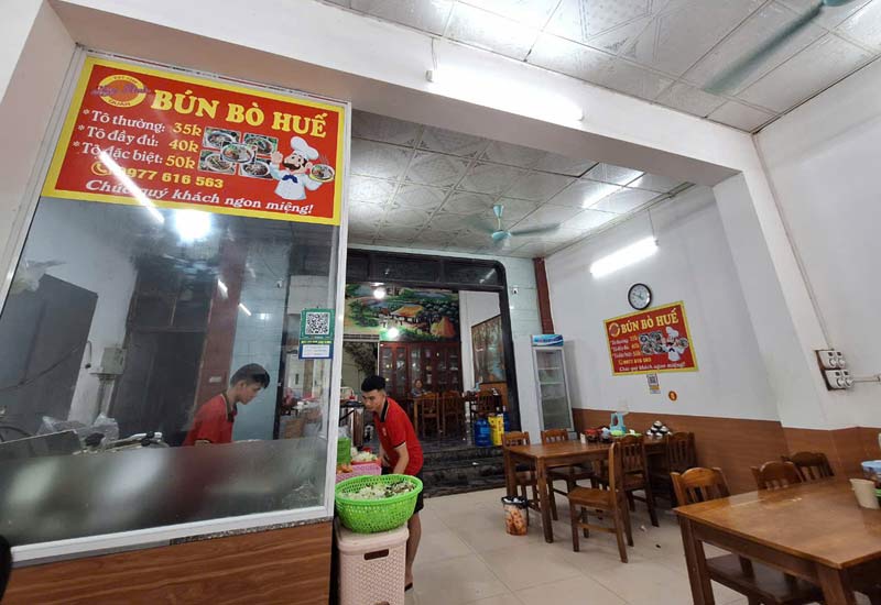 Quán Bún Bò Huế Ngự Bình 625 Chùa Thông, Sơn Lộc, Sơn Tây, Hà Nội