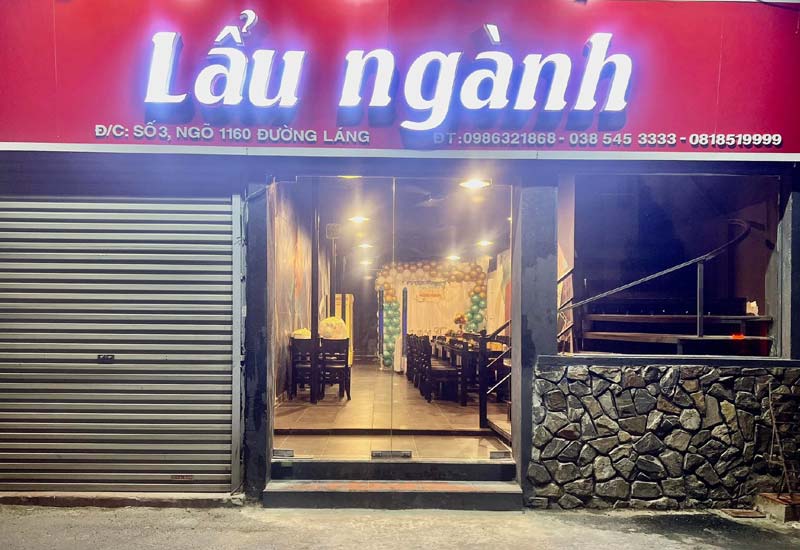 Lẩu Ngành Quán 3 ngõ 1160 Đường Láng, Đống Đa, Hà Nội