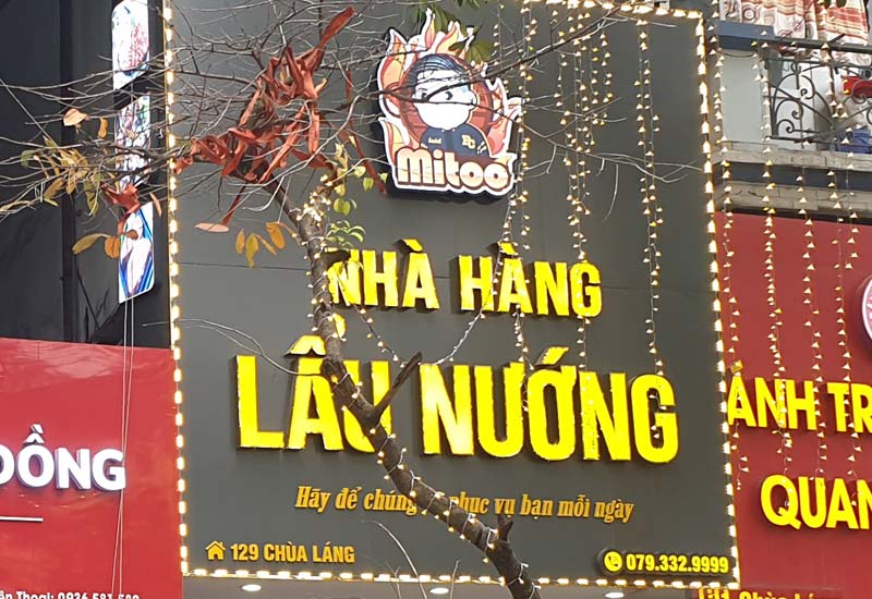Nhà hàng Lẩu Nướng Mitoo 129 Chùa Láng, Đống Đa, Hà Nội