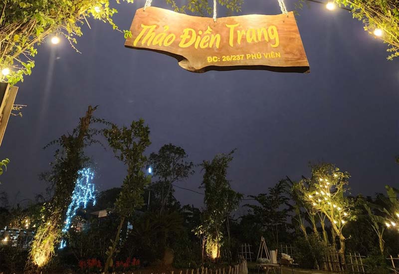 Thảo Điền Trang - Vườn lẩu nướng BBQ - Cafe 26/237 Phú Viên, Long Biên, Hà Nội