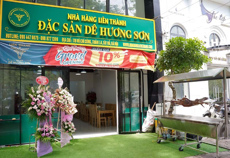 Nhà Hàng Dê Liên Thành 119 Đường Võ Chí Công, Xuân La, Tây Hồ, Hà Nội