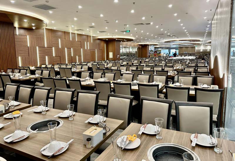 Nhà hàng Buffet Poseidon ở Tầng 2, TTTM SAVICO Megamall, 7-9 Nguyễn Văn Linh, Gia Thụy, Long Biên, Hà Nội