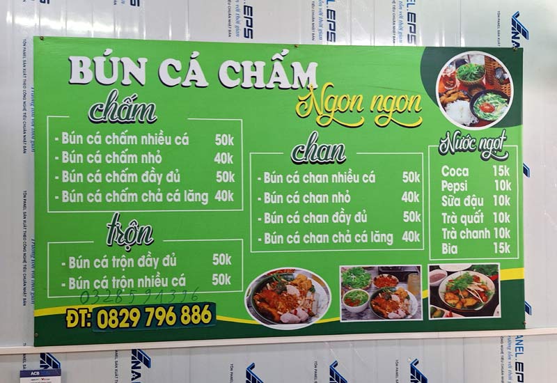 Bún Cá Chấm Ngon Ngon 252 Lương Thế Vinh, P. Trung Văn, Quận Nam Từ Liêm, Hà Nội