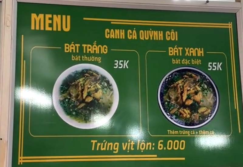 Quán Long Béo - Canh Cá Quỳnh Côi 73 Võ Chí Công, Tây Hồ, Hà Nội