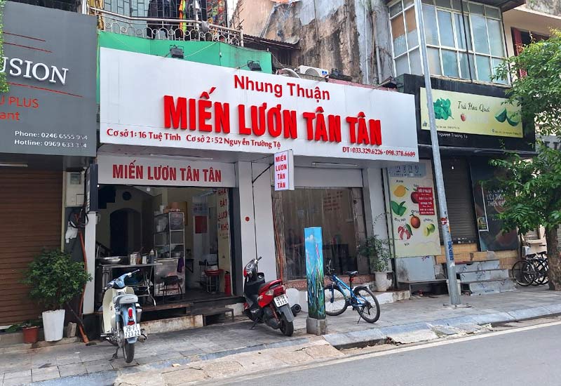 Miến Lươn Nhung Thuận 52 Nguyễn Trường Tộ, Ba Đình, Hà Nội