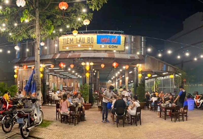 Lẩu Bò Nhà Gỗ tại Đường Hùng Vương Nối Dài, Thành phố Mỹ Tho, Tiền Giang