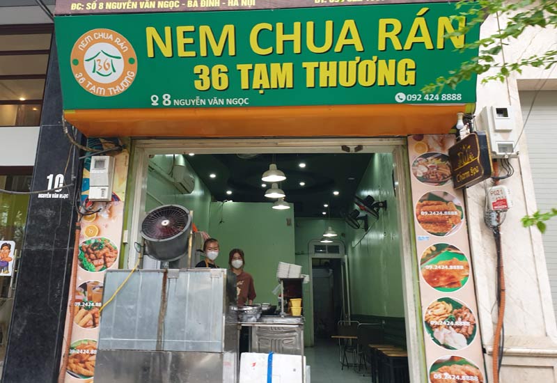 Nem Chua Rán 36 Tạm Thương 8 Nguyễn Văn Ngọc, Cống Vị, Ba Đình, Hà Nội