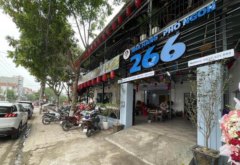 Nhà Hàng 266 tại 23 Ngô Gia Tự, Khai Quang, Thành phố Vĩnh Yên, Vĩnh Phúc