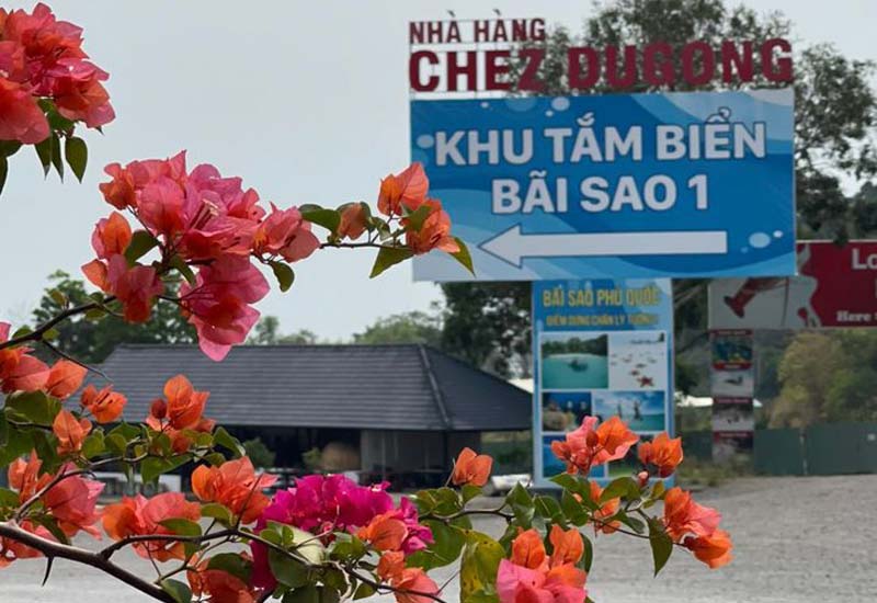 Nhà Hàng Chez Dugong tại Bãi Sao 1, An Thới, Phú Quốc, Kiên Giang