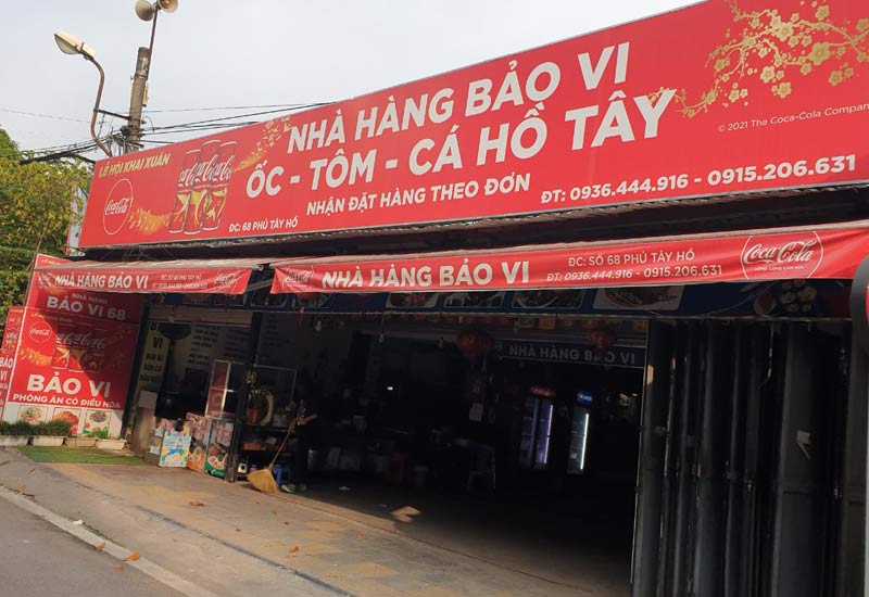 Nhà hàng Bảo Vi 68 Phủ Tây Hồ, Quảng An, Tây Hồ, Hà Nội