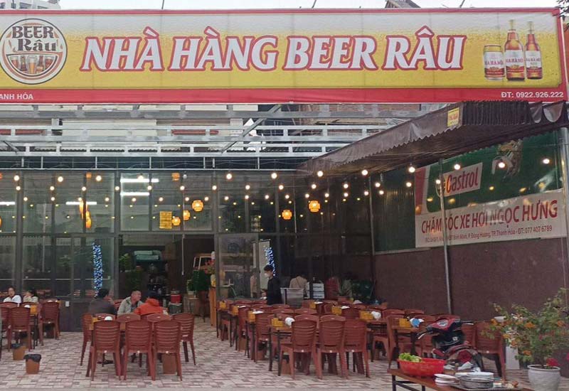 Nhà Hàng Beer Râu ở Q12 Lô 2, đường Phan Đình Phùng, khu đô thị Bình Minh, P. Đông Hương, Thành phố Thanh Hóa