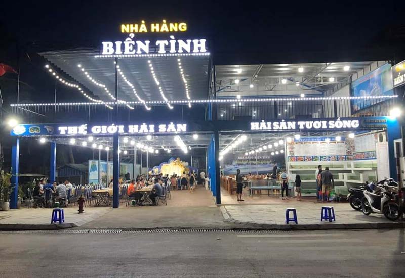 Nhà Hàng Hải Sản Biển Tình 129 Hồ Xuân Hương, Sầm Sơn, Thanh Hoá